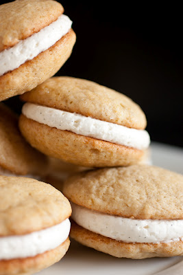 Banana Bread Cookie Sandwiches