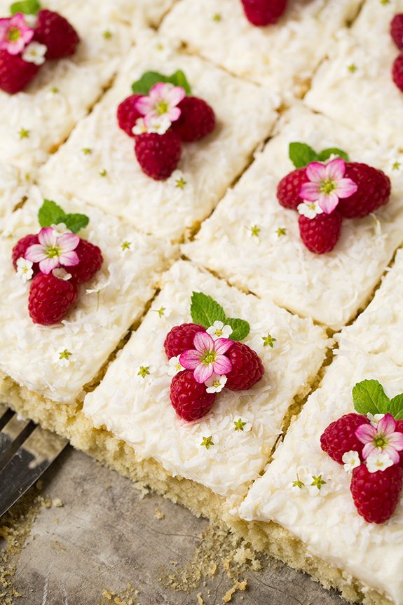Coconut Sheet Cake | Cooking Classy