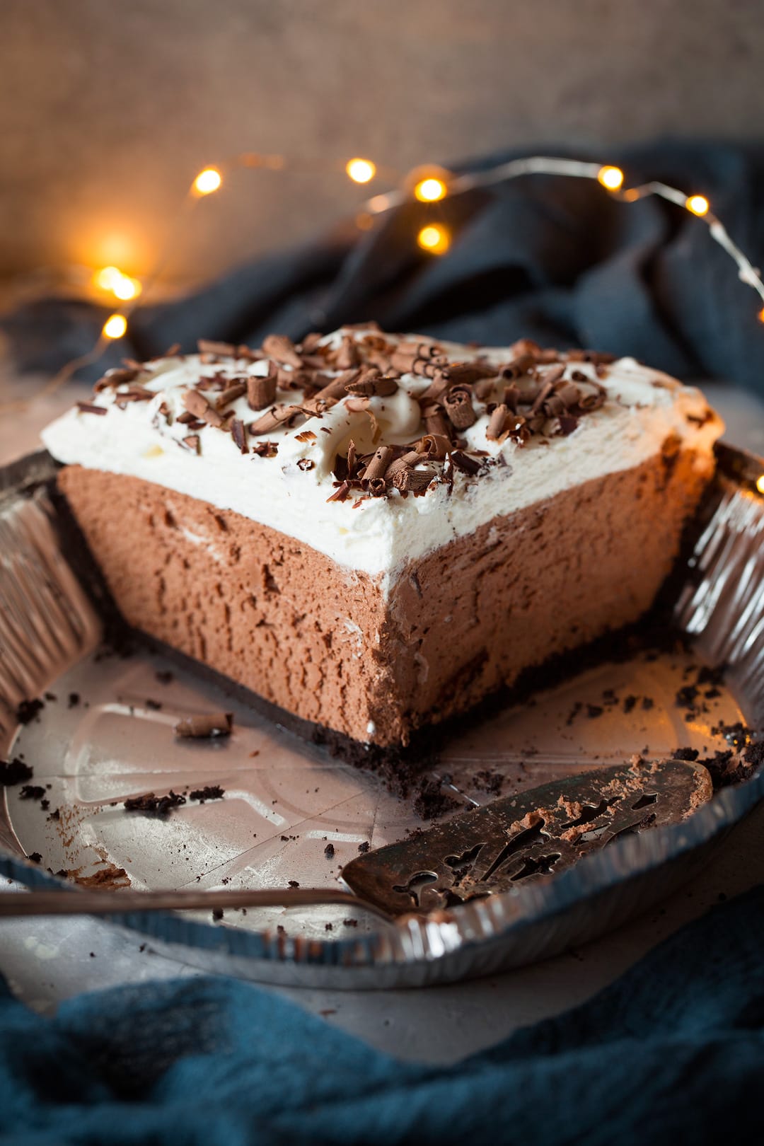 Easy Chocolate Mousse Pie