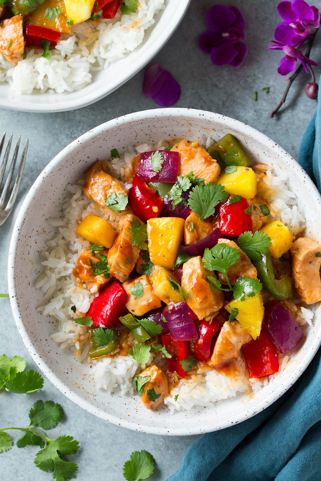 Sheet Pan Hawaiian Chicken
