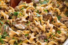 Beef Stroganoff