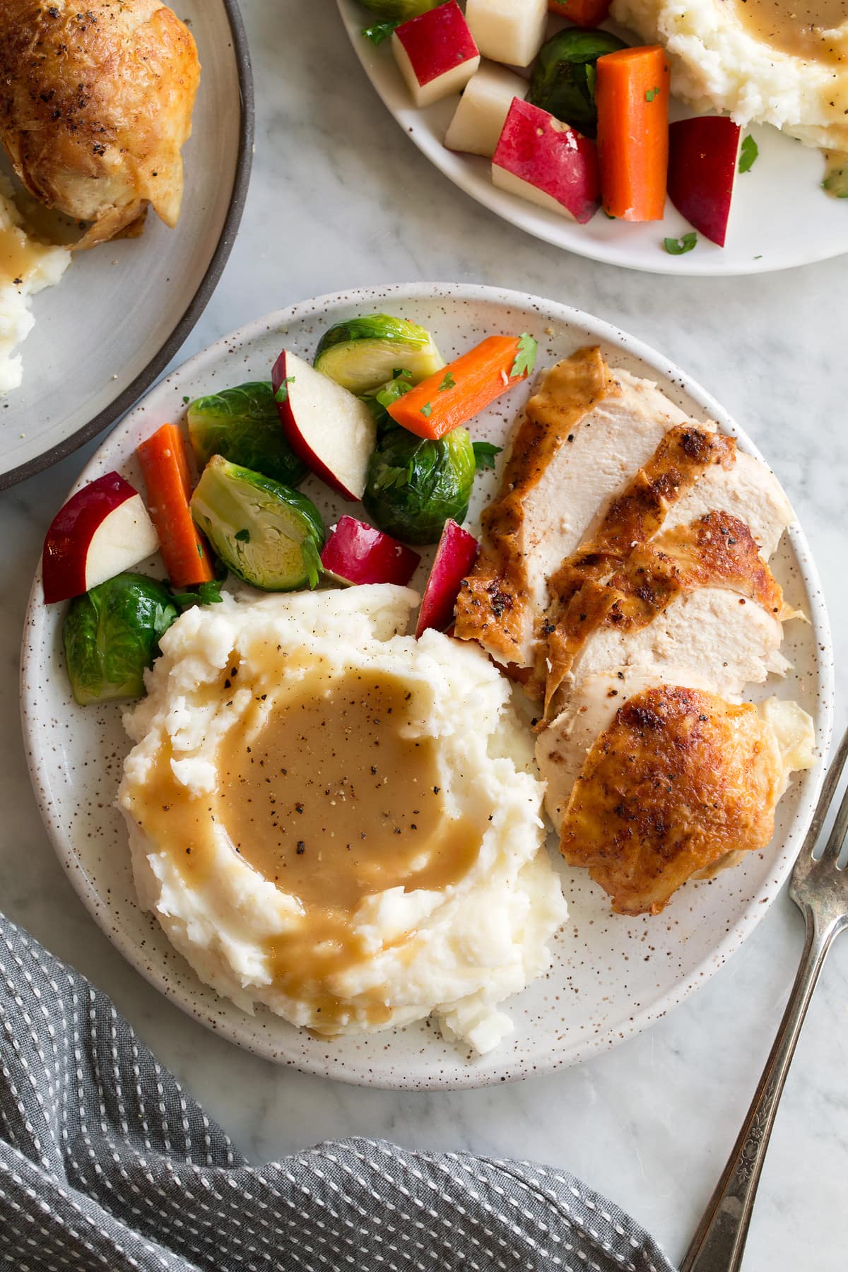 Roast Chicken and Chicken Gravy