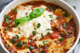 Lasagna Soup