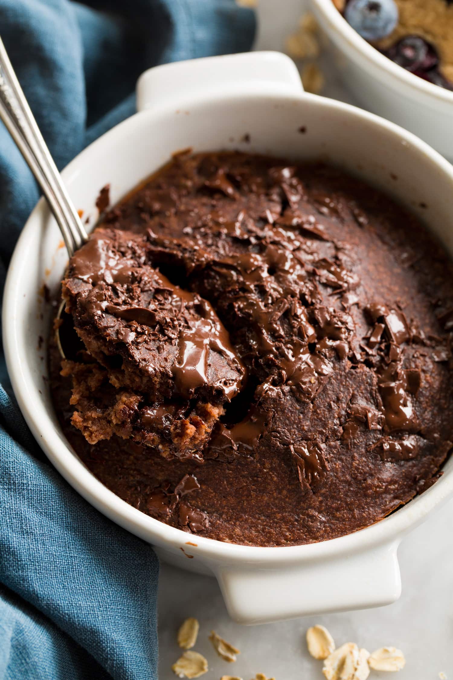 Chocolate baked oats.
